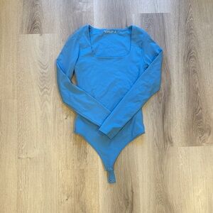 Blue Abercrombie Body Suit